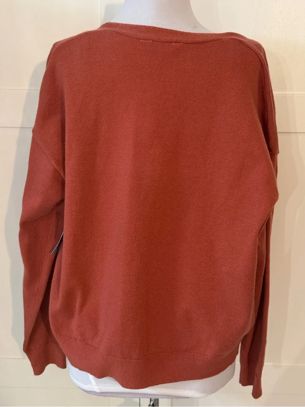 Pumpkin Two-Piece Sweater Cardigan Set NWT